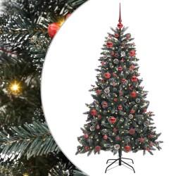 Sapin de Noël artificiel Vert 150 cm PVC, plastique et acier 547025547025