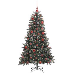 Sapin de Noël artificiel Vert 150 cm PVC, plastique et acier 547025547025