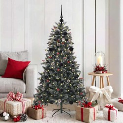 Sapin de Noël artificiel Vert 150 cm PVC, plastique et acier 547026547026