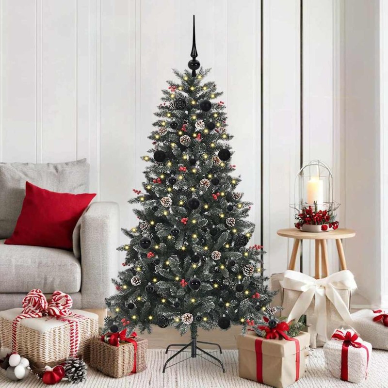Sapin de Noël artificiel Vert 150 cm PVC, plastique et acier 547026547026
