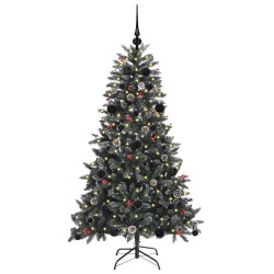 Sapin de Noël artificiel Vert 150 cm PVC, plastique et acier 547026547026