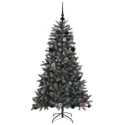Sapin de Noël artificiel Vert 150 cm PVC, plastique et acier 547026547026