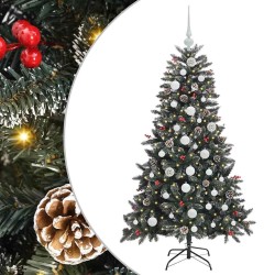 Sapin de Noël artificiel Vert 150 cm PVC, plastique et acier 547028547028