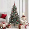 Sapin de Noël artificiel Vert 150 cm PVC, plastique et acier 547029547029