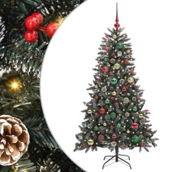 Sapin de Noël artificiel Vert 150 cm PVC, plastique et acier 547029547029