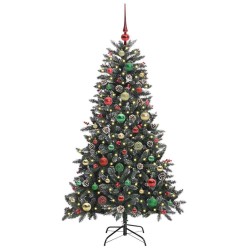 Sapin de Noël artificiel Vert 150 cm PVC, plastique et acier 547029547029