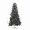 Sapin de Noël artificiel Vert 240 cm PVC, plastique et acier 547030547030
