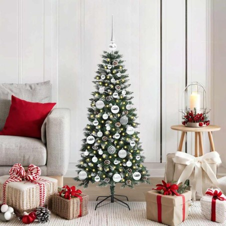 Sapin de Noël artificiel Vert 120 cm PVC, plastique et acier 547031547031