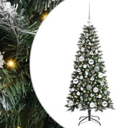 Sapin de Noël artificiel Vert 120 cm PVC, plastique et acier 547031547031