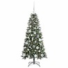 Sapin de Noël artificiel Vert 120 cm PVC, plastique et acier 547031547031