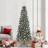 Sapin de Noël artificiel Vert 210 cm PVC, plastique et acier 547033547033