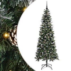 Sapin de Noël artificiel Vert 210 cm PVC, plastique et acier 547034547034