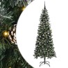 Sapin de Noël artificiel Vert 210 cm PVC, plastique et acier 547034547034