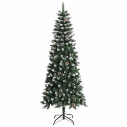 Sapin de Noël artificiel Vert 210 cm PVC, plastique et acier 547034547034