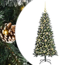 Sapin de Noël artificiel Vert 120 cm PVC, plastique et acier 547035547035