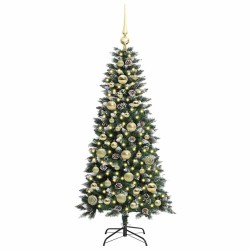 Sapin de Noël artificiel Vert 120 cm PVC, plastique et acier 547035547035