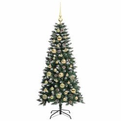 Sapin de Noël artificiel Vert 120 cm PVC, plastique et acier 547035547035