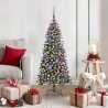 Sapin de Noël artificiel Vert 120 cm PVC, plastique et acier 547036547036