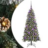 Sapin de Noël artificiel Vert 120 cm PVC, plastique et acier 547036547036
