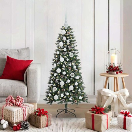 Sapin de Noël artificiel Vert 120 cm PVC, plastique et acier 547038547038