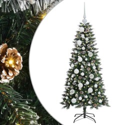 Sapin de Noël artificiel Vert 120 cm PVC, plastique et acier 547038547038