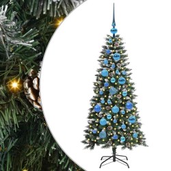 Sapin de Noël artificiel Vert 120 cm PVC, plastique et acier 547039547039