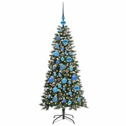 Sapin de Noël artificiel Vert 120 cm PVC, plastique et acier 547039547039
