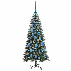 Sapin de Noël artificiel Vert 120 cm PVC, plastique et acier 547039547039