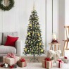 Sapin de Noël artificiel Vert 150 cm PVC, plastique et acier 547040547040