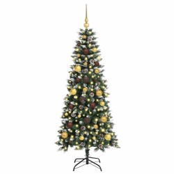 Sapin de Noël artificiel Vert 150 cm PVC, plastique et acier 547040547040