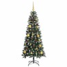 Sapin de Noël artificiel Vert 150 cm PVC, plastique et acier 547040547040