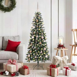 Sapin de Noël artificiel Vert 150 cm PVC, plastique et acier 547041547041