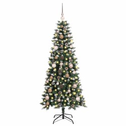 Sapin de Noël artificiel Vert 150 cm PVC, plastique et acier 547041547041