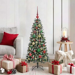 Sapin de Noël artificiel Vert 120 cm PVC, plastique et acier 547042547042