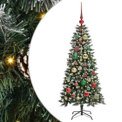 Sapin de Noël artificiel Vert 120 cm PVC, plastique et acier 547042547042