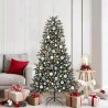 Sapin de Noël artificiel Vert 180 cm PVC, plastique et acier 547043547043