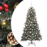 Sapin de Noël artificiel Vert 180 cm PVC, plastique et acier 547043547043