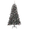Sapin de Noël artificiel Vert 180 cm PVC, plastique et acier 547045547045