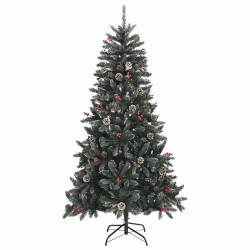 Sapin de Noël artificiel Vert 180 cm PVC, plastique et acier 547045547045