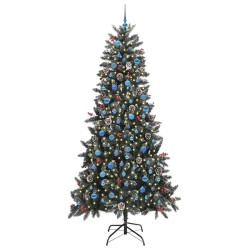 Sapin de Noël artificiel Vert 240 cm PVC, plastique et acier 547046547046