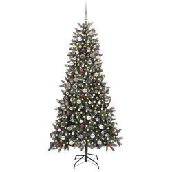 Sapin de Noël artificiel Vert 240 cm PVC, plastique et acier 547047547047