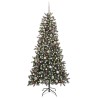 Sapin de Noël artificiel Vert 240 cm PVC, plastique et acier 547047547047