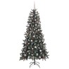Sapin de Noël artificiel Vert 240 cm PVC, plastique et acier 547047547047