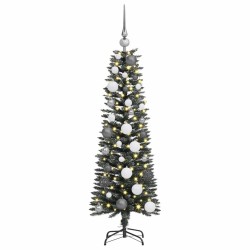 Sapin de Noël artificiel Vert 120 cm PVC, plastique et acier 547049547049