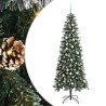Sapin de Noël artificiel Vert 210 cm PVC, plastique et acier 547052547052