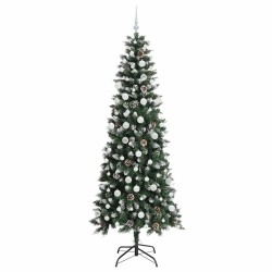 Sapin de Noël artificiel Vert 210 cm PVC, plastique et acier 547052547052