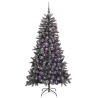 Sapin de Noël artificiel Vert 180 cm PVC, plastique et acier 547054547054