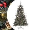 Sapin de Noël artificiel Vert 180 cm PVC, plastique et acier 547055547055