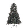 Sapin de Noël artificiel Vert 180 cm PVC, plastique et acier 547055547055