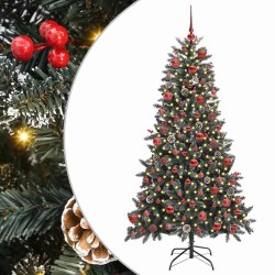 Sapin de Noël artificiel Vert 180 cm PVC, plastique et acier 547056547056